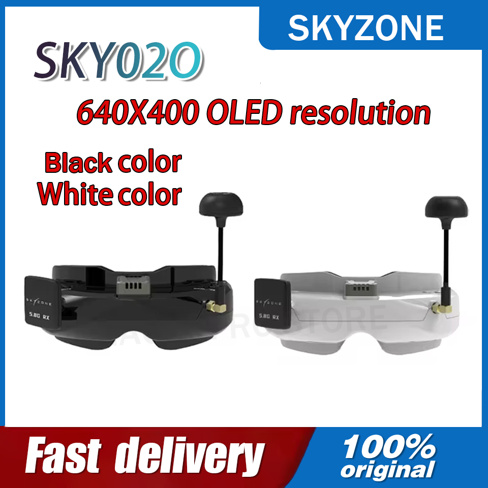 SKYZONE SKY02O OLED 5.8GHz 2S- - Drone Racing Goggles recension och pris