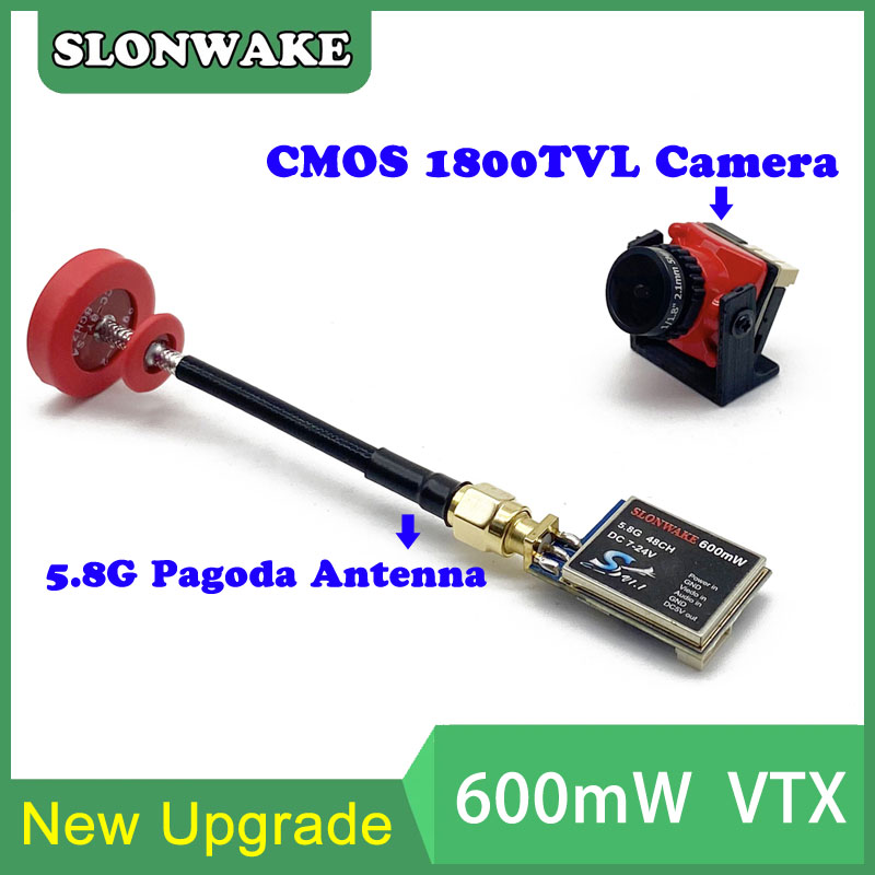 Ready to use 5.8G 48CH 600mW v - Drone Racing Frame recension och pris
