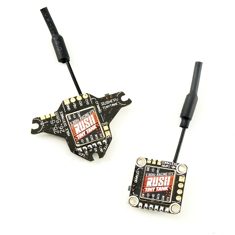 RUSH TINY TANK Nano VTX 48CH 3 - Drone Racing Frame recension och pris