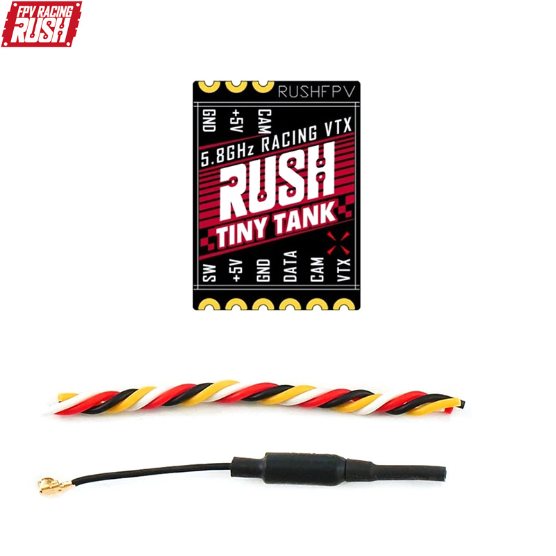 RUSH TINY TANK Nano VTX 48CH 3 - Drone Racing Frame recension och pris