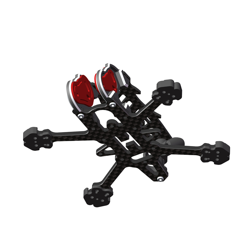 AlfaRC Fox-2 DJI O4 Air Unit 5 - Drone Racing Frame recension och pris