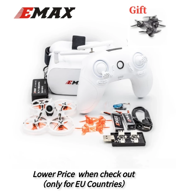 Emax Tinyhawk II 2 RTF FPV Rac - Drone Racing Goggles recension och pris
