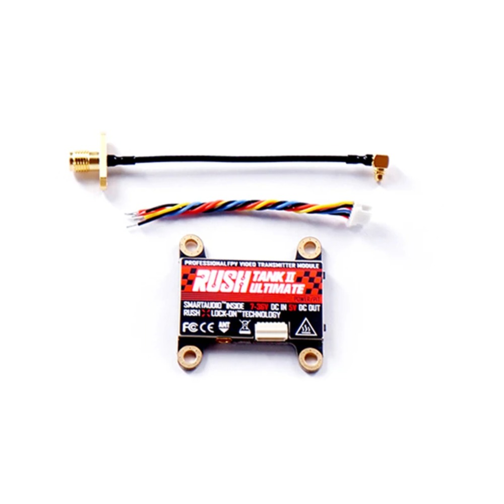 RUSH TANK Ultimate II/Mini/PLU - Drone Racing Frame recension och pris